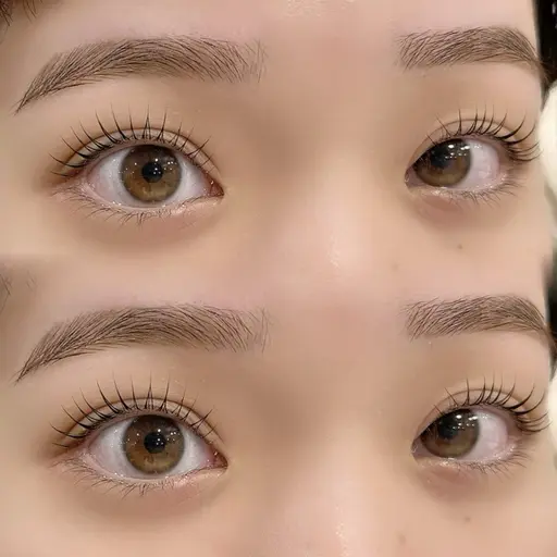 🤍ミニモ限定クーポン🤍美眉スタイリング×上まつ毛パーマ(高濃度ケラチントリートメント付き✨)