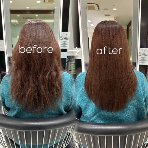 パーマ落とし＋メンテナスカット