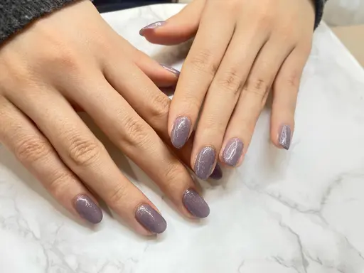 ハンドネイル 💅🏻ジェルオフあり！ワンカラー/ラメグラ✨詳細情報確認後のご予約をお願いします。