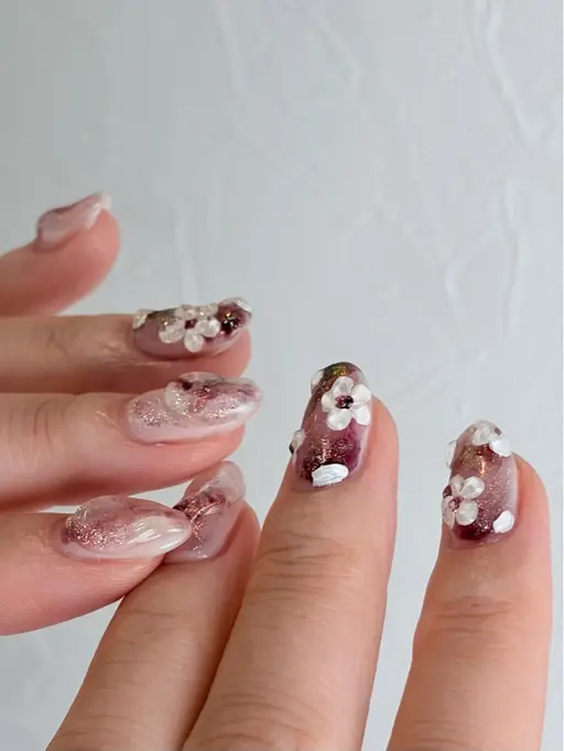 4月限定✨【お客様オーダーネイル】オフ有・オフ無の有無のご連絡お願いいたします🙏￥9,480→￥4,500