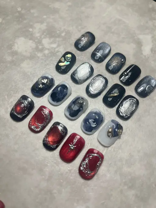 【12日限定35%OFF‼️】ハンドネイル:miku限定定額クールver.🌟😎【メンズにもオススメ✨】