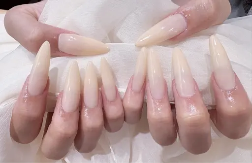 モデル料金💫アクリルスカルプ長さだしワンカラー（オフ別途）