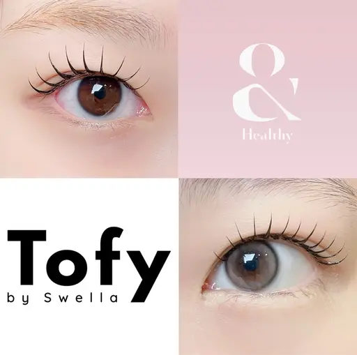 3月限定オフ込✨＆Healthy（マツエク×パーマ）🕊️フラット80～100本(アンドヘルシー)⚠️注意事項あり⚠️