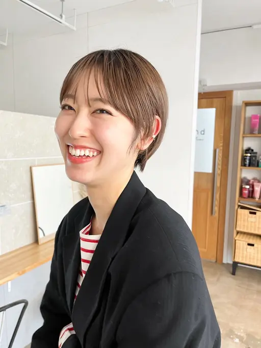 最高級トリートメント🌈【✨10cm以上カットできるショートにしたい方限定✨】人気No. 1似合わせショート💫