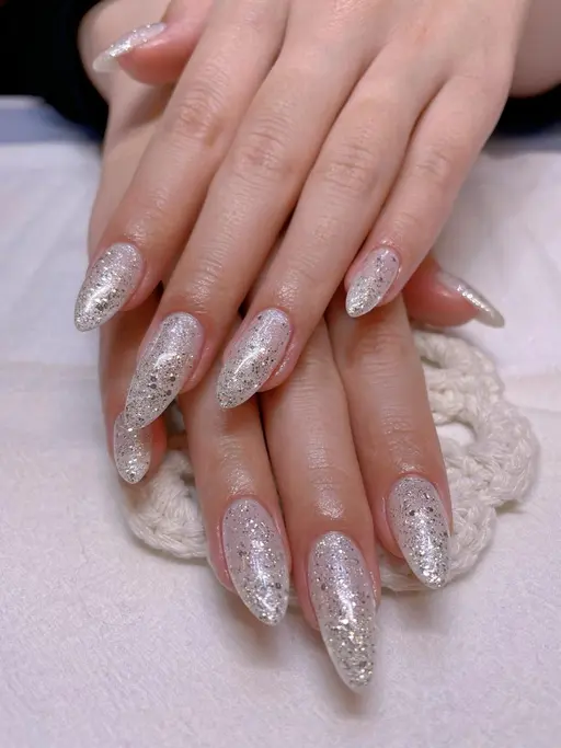 人気No.1💖チップ10本長さだしコース💅(ワンカラーまたはラメグラデーション)