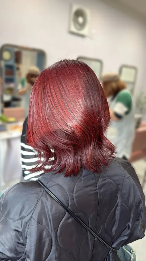 【大人気】❤️‍🔥ブリーチ無し暖色ヘアカラー❤️‍🔥➕カット➕高保湿トリートメントパック