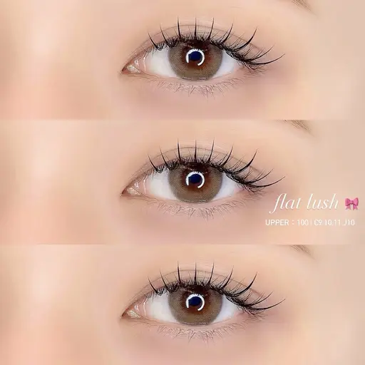 4月限定🩷シングル / フラットラッシュ80本【コーティング付き】