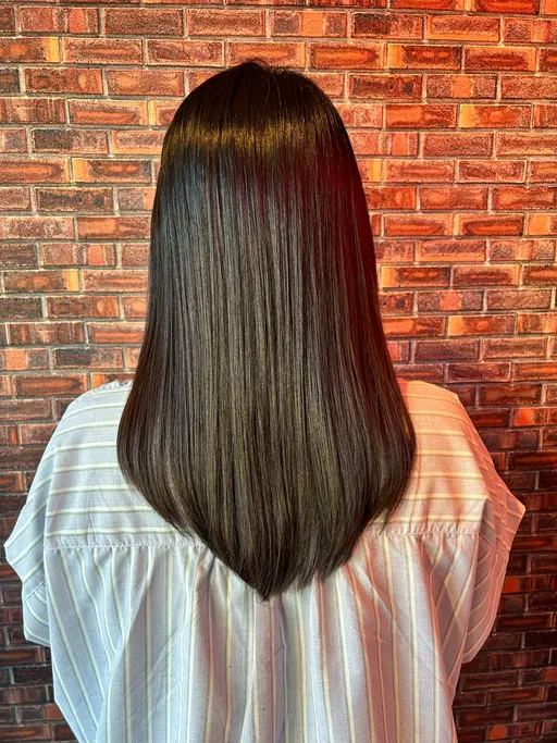 カット+クオライン縮毛矯正✨