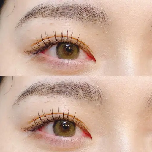 🧡大人気🧡No. 1メニュー🧡フラットラッシュ120本✨ブラウン変更可(＋¥550)