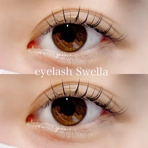 【マツエク】付け足しも🉑フラットラッシュ80本​〜​100本まで　¥4,000  コーティング付き👀✨