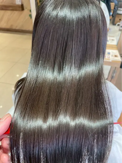 カット＋髪質改善縮毛矯正＋トリートメント