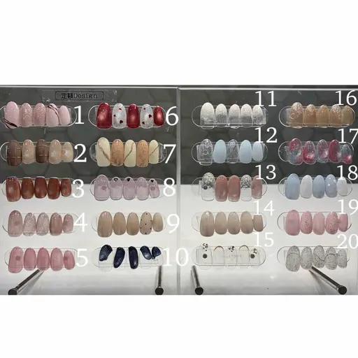 🦋シンプル定額デザイン(オフ🈶)※予約時ご希望のデザインをご提示ください