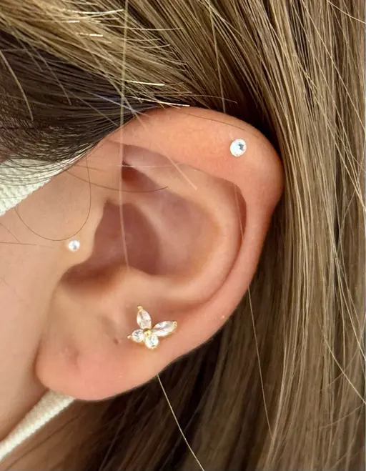 💎耳つぼジュエリー6粒