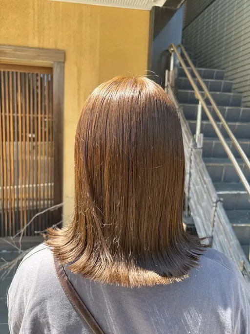 カット＋透明感カラー