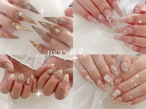 【オフなし🙅‍♀️自爪にジェルがついていない方】持ち込みデザインメニュー【丁寧ケア・オフ込】【研修生プラン🔰】