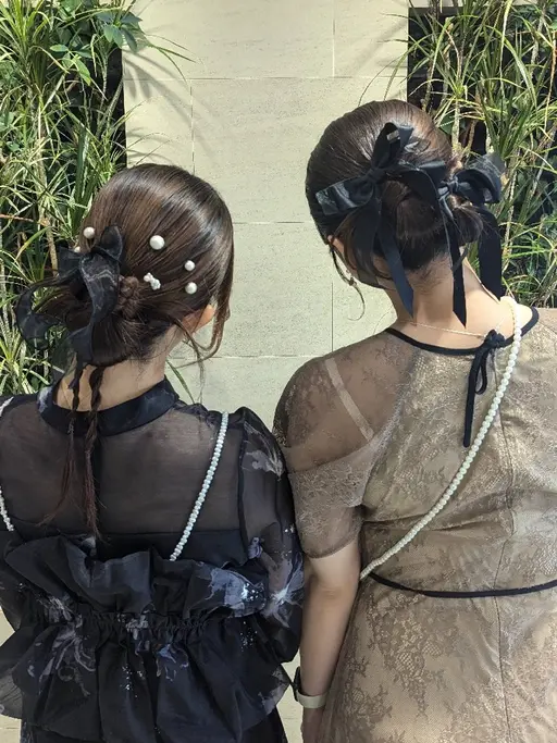 お友達とお二人様で!🌷お呼ばれヘアセット🌷(早朝料金あり)