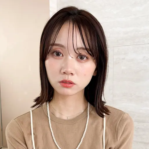 【当日限定✨】似合わせカット➕透明感カラー➕ナノスチームトリートメントボブ/韓国風レイヤー/顔周りカット/顔周りレイヤー