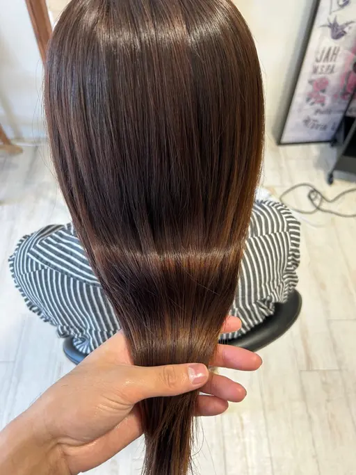 カット+透明感カラー+Tr¥12500→¥8500