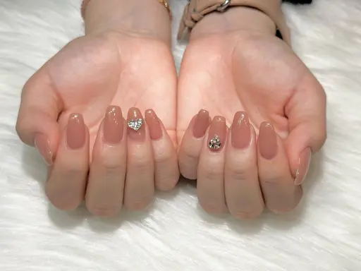 【ハンド】 🎀ワンカラーorラメグラ (オフケア込み)🎀