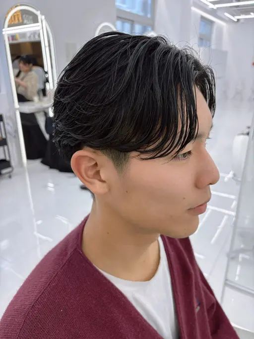 ⭐️メンズカット⭐️➕🪽‪フェザーパーマ🪽‪➕🫧超音波トリートメント🫧