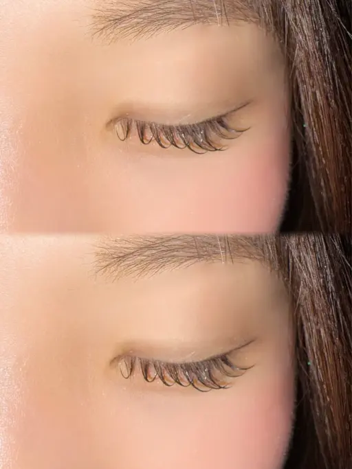 まつ毛エクステンションフラットラッシュ80本