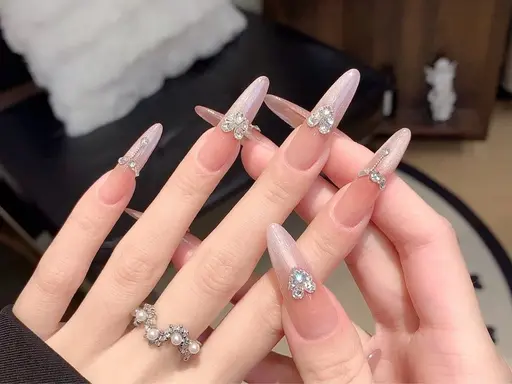 【ストーン/パーツ2本つき放題】長さだし*バレンタイン限定コース円