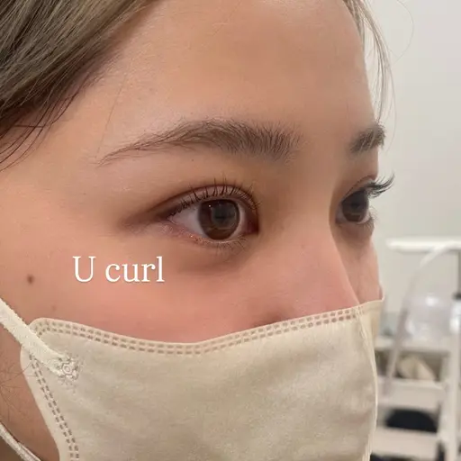 まつ毛パーマ👀🤍