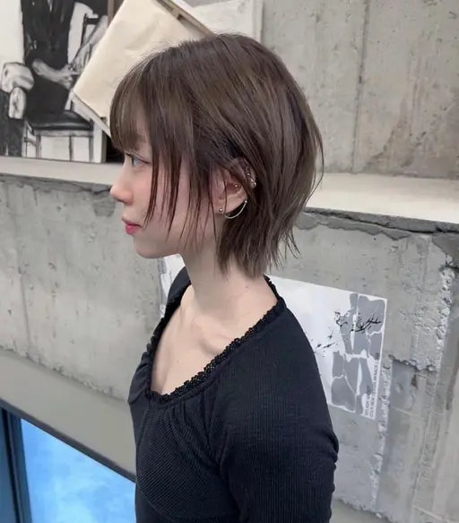【モデル募集】　女性　短めウルフ、ショートカット　すぐ予約解放中🔜