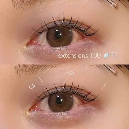 🩰〰︎︎まつ毛エクステ【100~120本】〰︎自然な仕上がりが好みの方にオススメ
