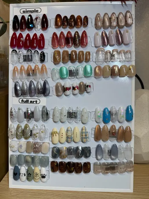 シンプル定額デザイン💅ケア込み