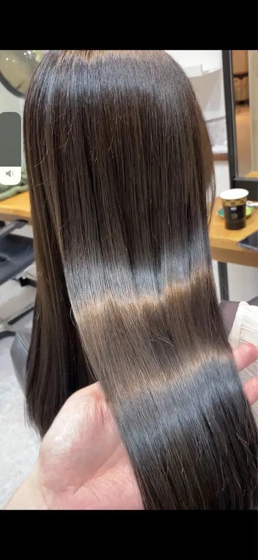 【髪質改善】高濃度水素トリートメント+艶カラー⭐️