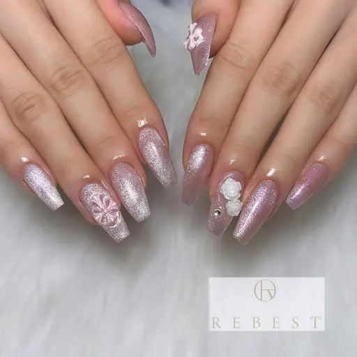 🍒マグネットネイル⋆౨ৎﾟ⟡.パーツ1個プレゼント🩷