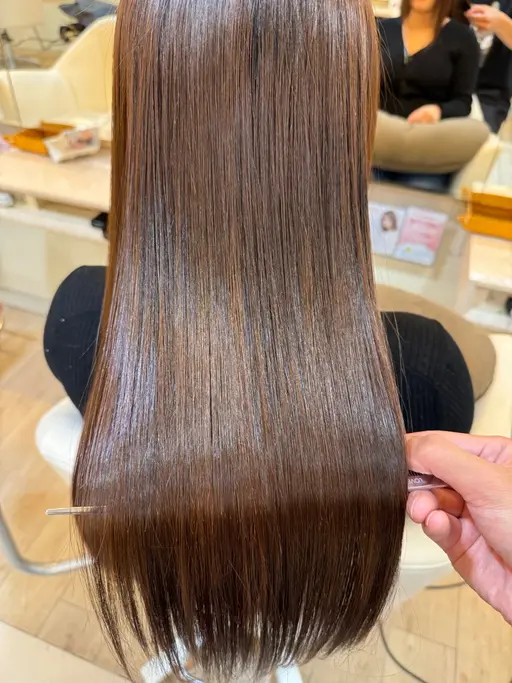 メンズ/レディースカット+縮毛矯正