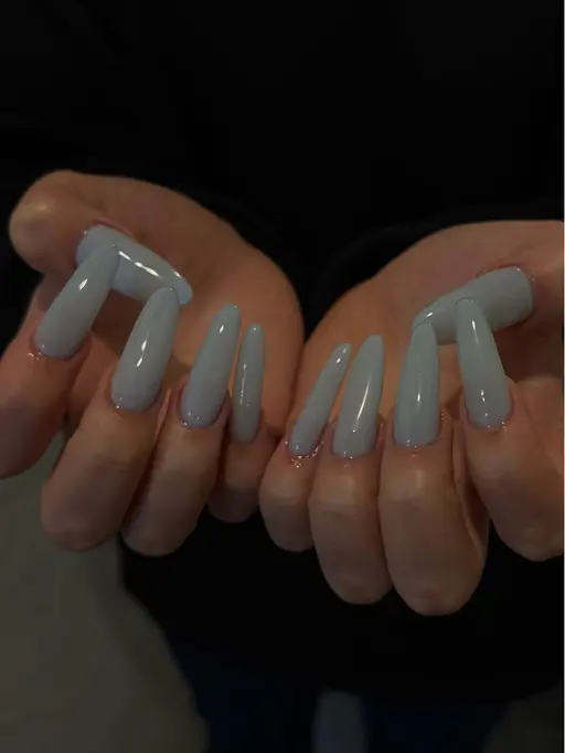 2/22 19時【オフ無アクリルスカルプ10本ワンカラー】🚨お爪の写真必須　状態の悪い方お断りの可能性アリ