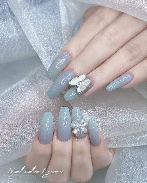 ⚠️【ミニモ割引価額】ちゅるん系ワンカラー＋チップ長さ出し10本(オフ込み無料)