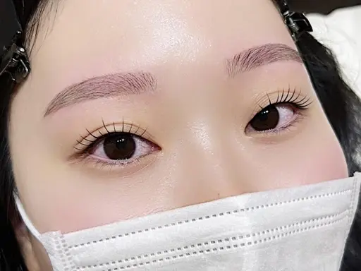 セットメニュー♡美眉アイブロウwax＋パリジェンヌorまつ毛パーマ（女性限定）