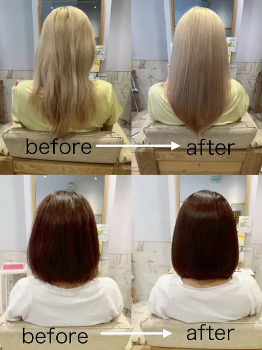 💠 高濃度ケラチン髪質改善トリートメント 💠️