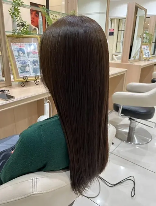 💫毛先までさらさら縮毛矯正モデル✨