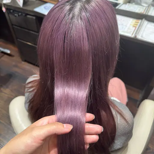 ブリーチなしワンカラーモデル 2,500円