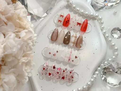 ・ご新規のみ　バレンタイン定額トレンドアートコース（オフあり+550円）