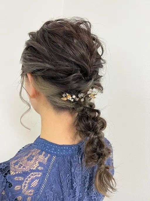 9時半​〜​ヘアセット⚠️盛り髪、和髪はご予約受け付けておりませんのでご了承ください⚠️