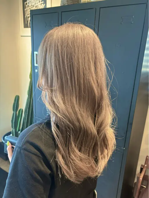 ブリーチ+カラー