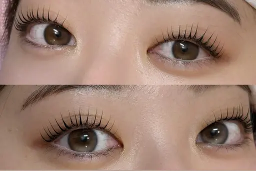 🌙《ラッシュリフト🫧》束感デザインが可愛い💖韓ドル風まつげパーマ［コーティング付］👀💎