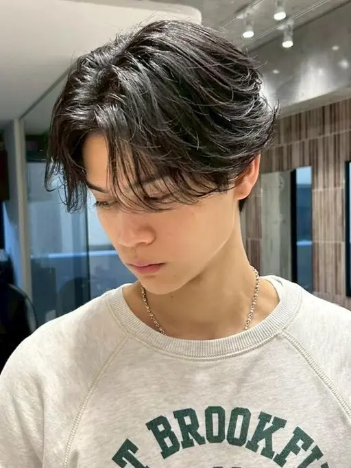 平日限定!【メンズカット+ニュアンスパーマ、フェザーパーマ】スタイリング込