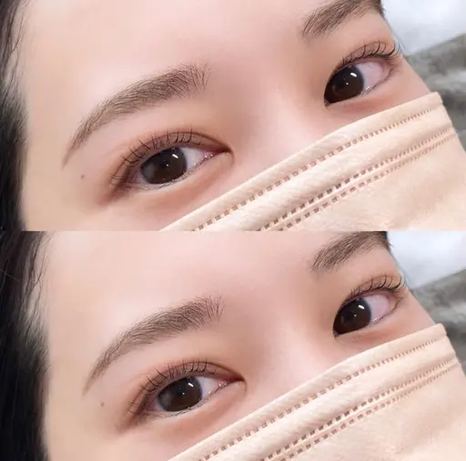 【垢抜け度No.1🎖️】まつげパーマ➕眉毛ワックス〔土日祝+550円〕