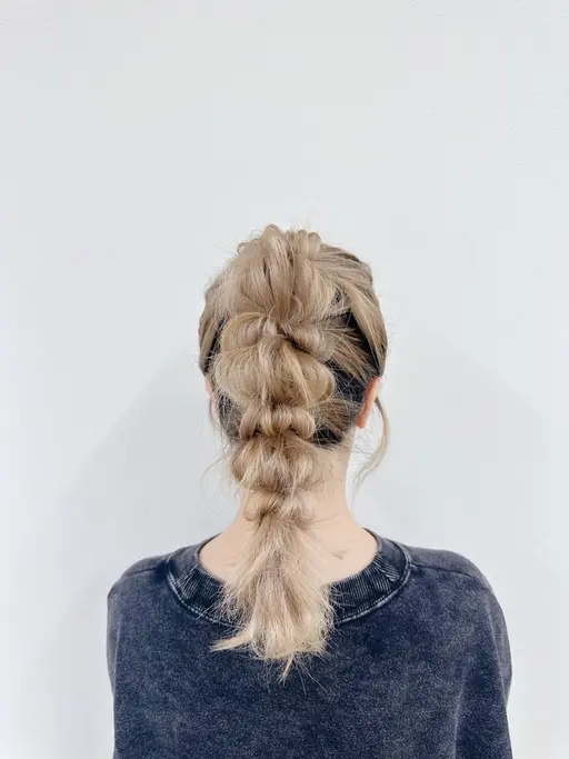 お呼ばれヘアセット🌸