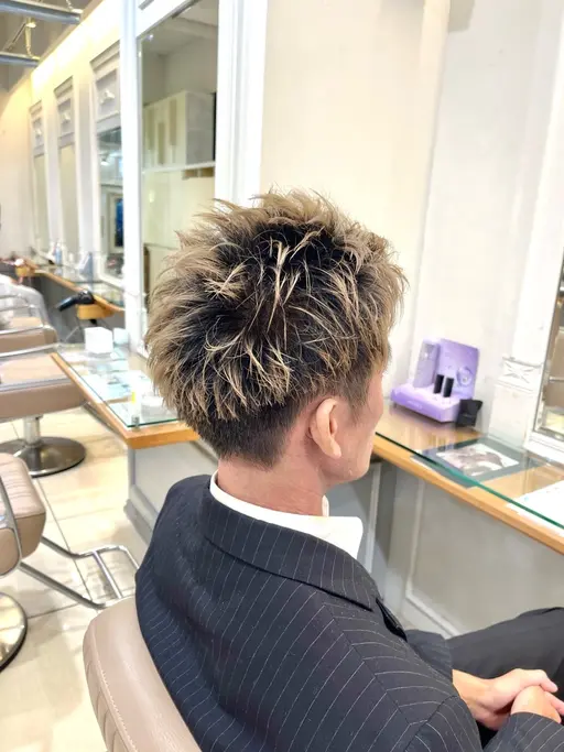 【ショート】【刈り上げなし】メンズカットモデル※シャンプー¥660（補足お読みください）