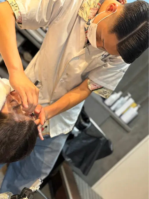 シェービング (モデル様3回まで無料・メンズ限定)