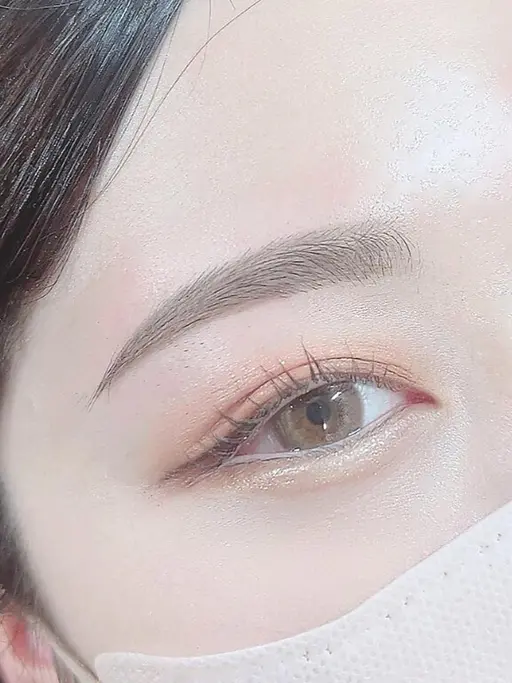 【練習モデル★ミニモ特別価格】眉毛デザインWAX+ブロウリフト+メイク仕上げ■男性も歓迎★