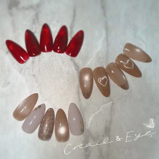 バレンタインネイル💘